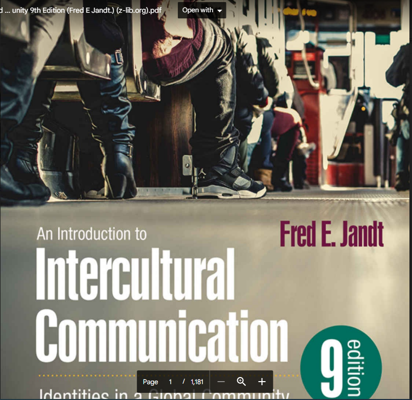 An Introduction to Intercultural Communication Identities in a Global Community 9th Edition